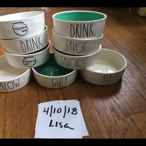 Rae Dunn Cat Bowls